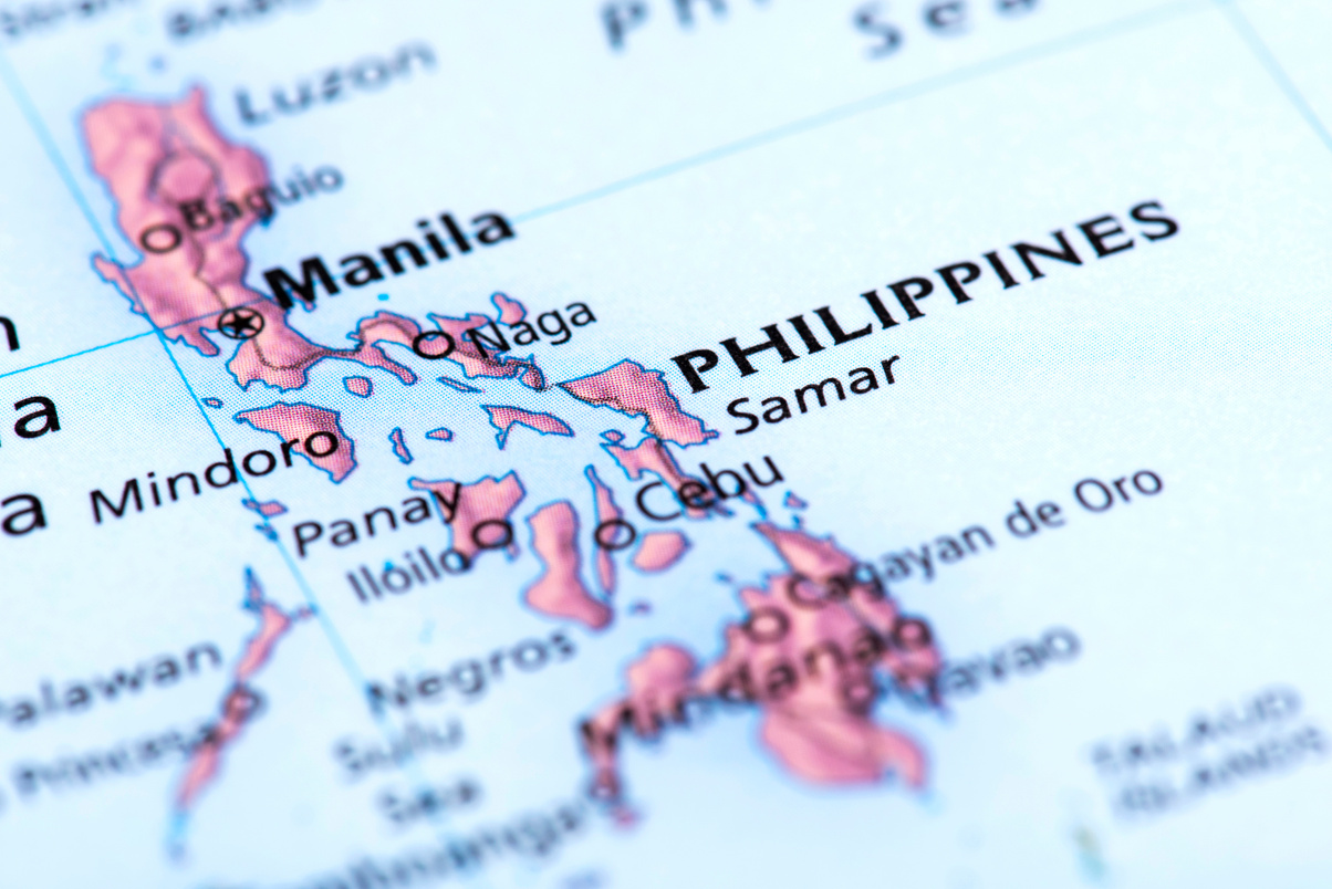 Map of Manila, Philippines