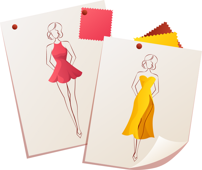 Fashion Designs Illustration